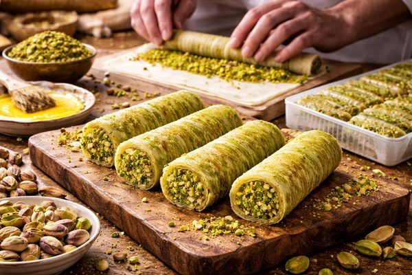 Pistachio Sarma: Craft, Rolling, and Crunch — Baklava Academy