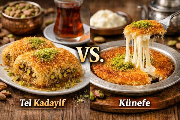 Kadayif Desserts: Tel Kadayif vs. Künefe — Baklava Academy
