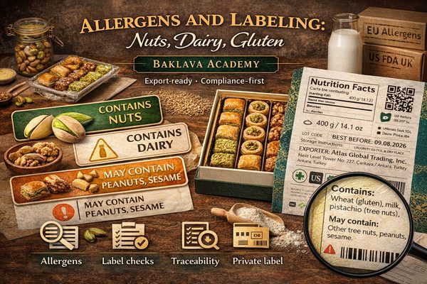 Allergens and Labeling: Nuts, Dairy, Gluten — Baklava Academy