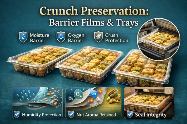 Crunch Preservation: Barrier Films & Trays — Baklava Academy