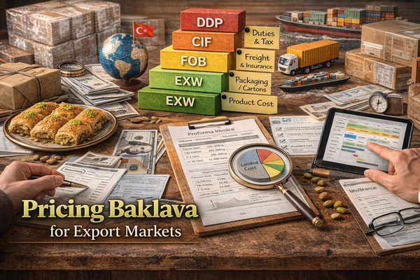 Pricing Baklava for Export Markets — Baklava Academy