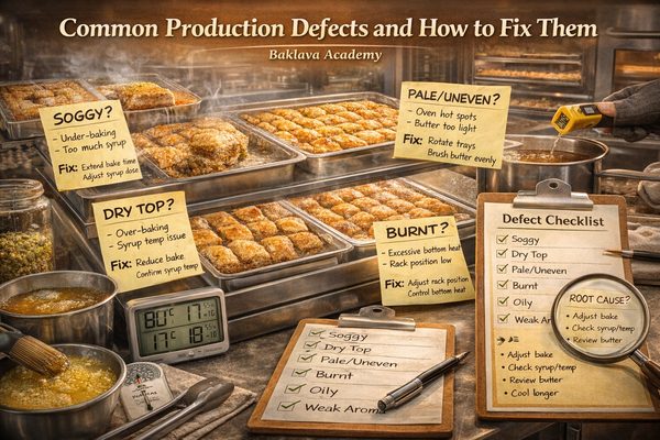 Common Production Defects and How to Fix Them — Baklava Academy